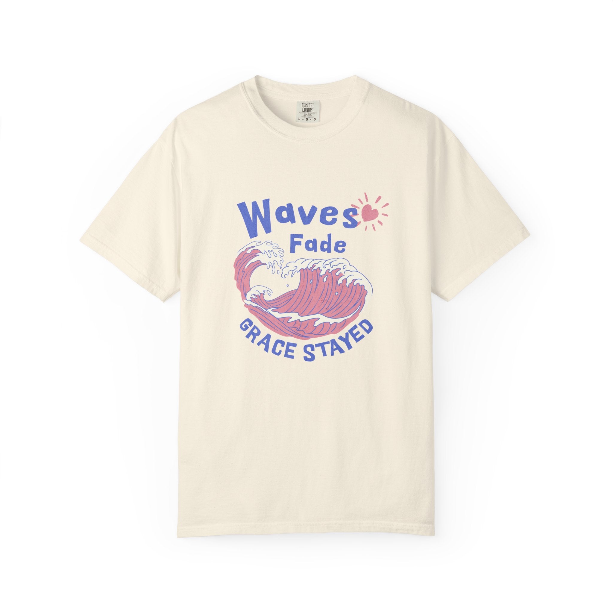 Classic Comfort Colors® 1717 Unisex T-Shirt – Wave Fades, Grace Stayed | Made in USA