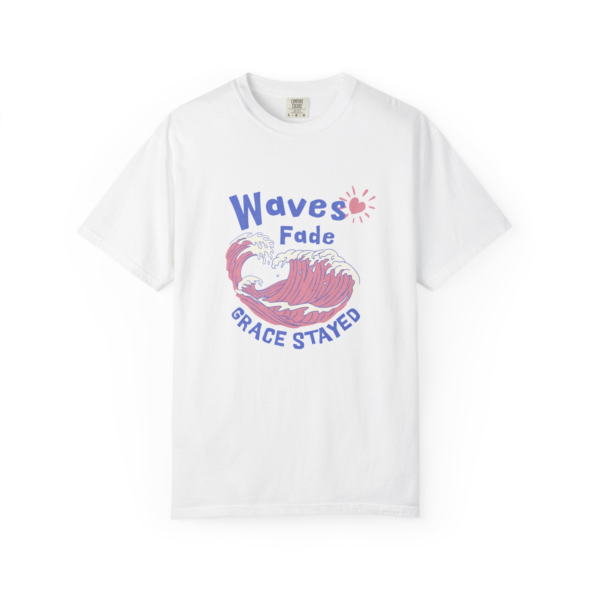 Classic Comfort Colors® 1717 Unisex T-Shirt – Wave Fades, Grace Stayed | Made in USA