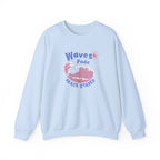 Classic Unisex Sweatshirt – Waves Fade, Grace Stayed | Christian Faith Apparel